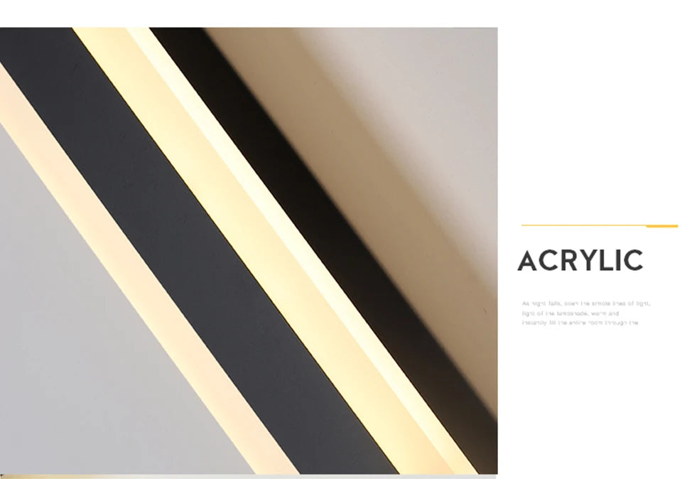 Lange Außenwandleuchte