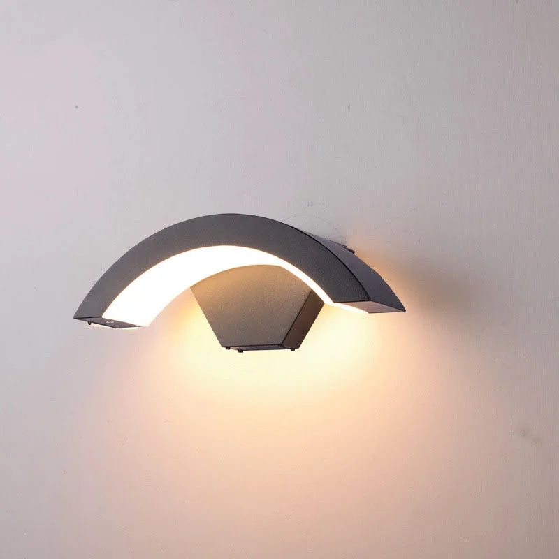 Solar Wandleuchte Bewegungsmelder Mond