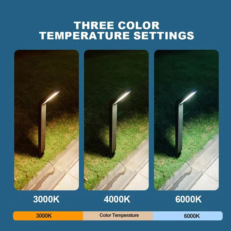 Solare Wegbeleuchtung