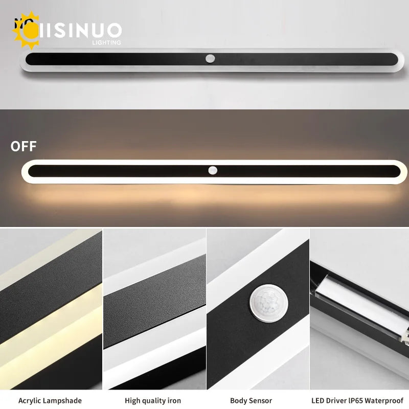 Long Wall Light Motion Sensor