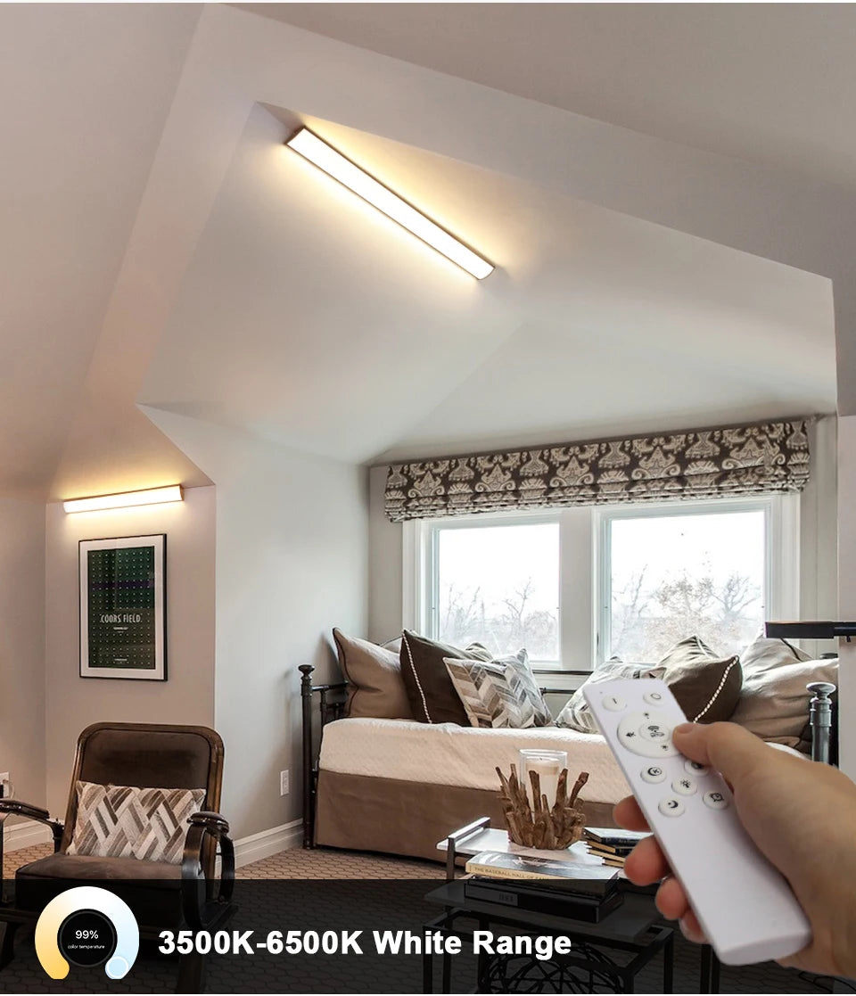 Lange Gartenwandleuchte, Außenbeleuchtung